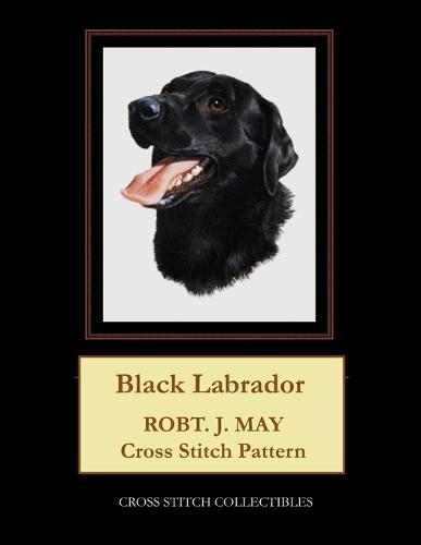 Black Labrador: Robt. J. May cross stitch pattern
