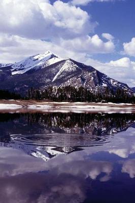 Travel Journal Rocky Mountains Colorado Snow River: (notebook, Diary, Blank Book)