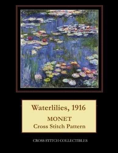 Waterlilies, 1916: Monet cross stitch pattern