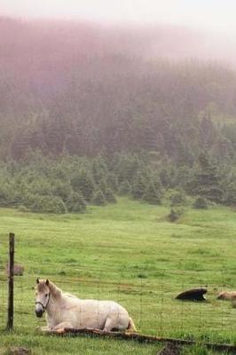 Journal Resting Pasture Horses Equine: (Notebook, Diary, Blank Book)