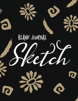 Blank Journal Sketch: Blank Doodle Draw Sketch Books