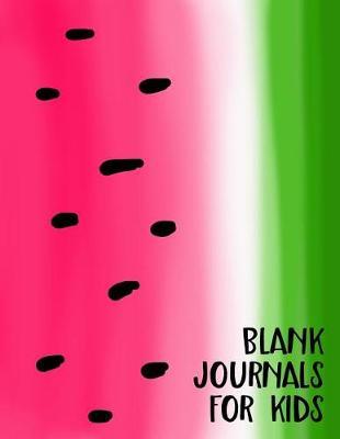 Blank Journals For Kids: Unlined Blank Journal For Doodling Drawing Sketching & Writing