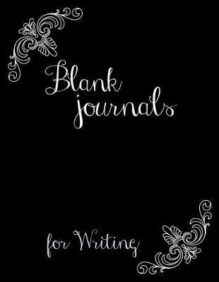 Blank Journals for Writing: Blank Doodle Draw Sketch Book