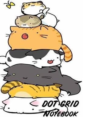 Dot Grid Notebook: Cutie Cats: 110 Dot Grid Pages, 7 X 10