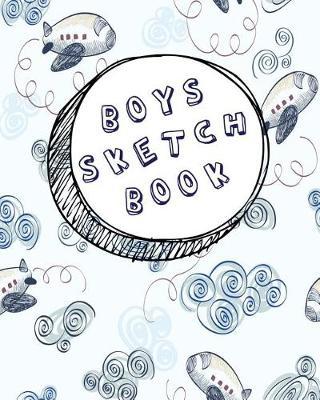 Boys Sketch Book: Dot Grid Journal Sketchbook