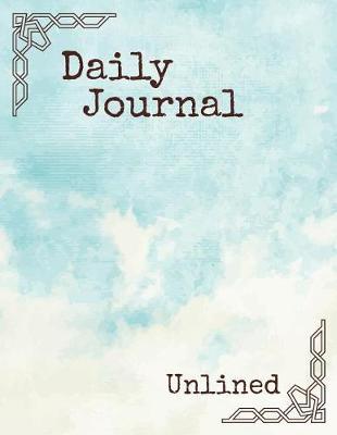 Daily Journal Unlined: Blank Doodle Draw Sketch Book