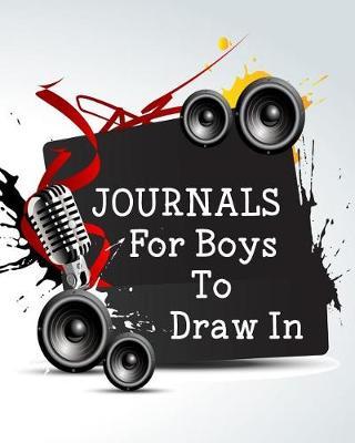 Journals For Boys To Draw In: Dot Grid Journal Notebook