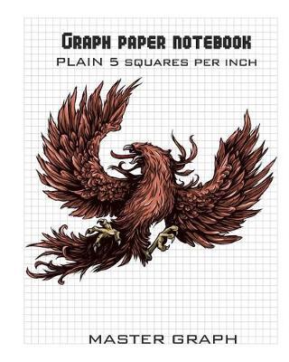 Graph Paper Notebook: 100 Pages 5 Squares Per Inch
