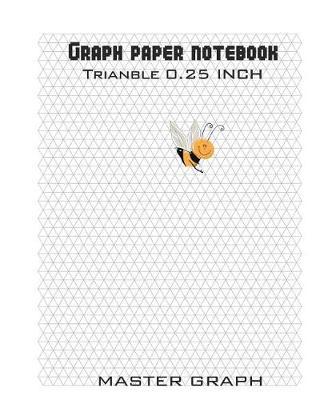 Graph Paper Notebook: 100 Pages Triangle 0.25 Inch