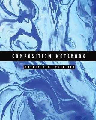 Composition Notebook: Light Blue Marble Notebook (8.5x11 Inches Large)