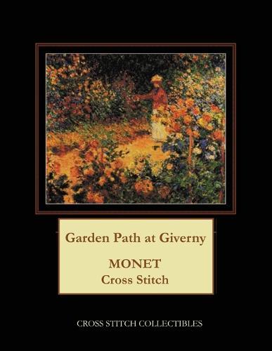 Garden Path at Giverny: Monet cross stitch pattern