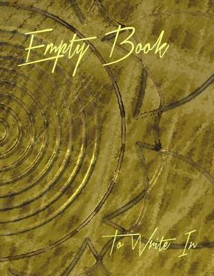 Empty Book To Write In: Blank Doodle Draw Sketch Book