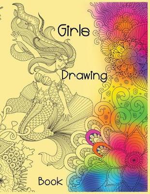 Girls Drawing Book: Blank Doodle Draw Sketch Books