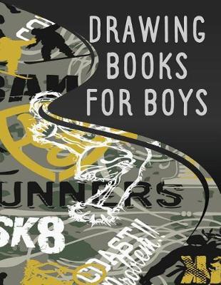 Drawing Books For Boys: Graph Paper Notebook