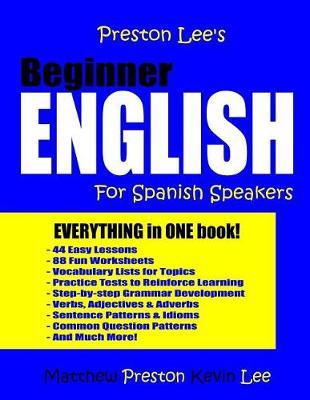 Preston Lee's Beginner English for Spanish Speakers