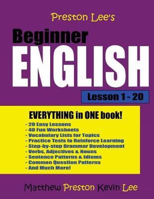 Preston Lee's Beginner English Lesson 1 - 20