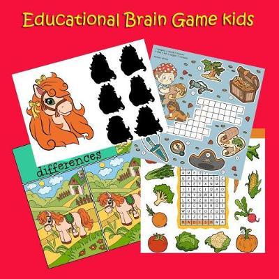 Educational Brain game kids: Coloring Books Are Great for Your Mental, Emotional and Intellectual Health. It can develop cognitively, psychologically and creatively and it could lead to a healthier, happier life in adolescence and into adulthood.