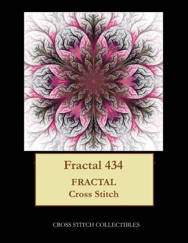 Fractal 434: Fractal cross stitch pattern