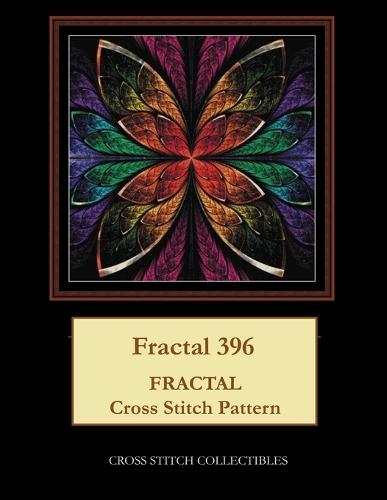 Fractal 396: Fractal cross stitch pattern