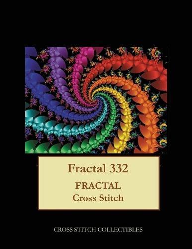 Fractal 332: Fractal cross stitch pattern