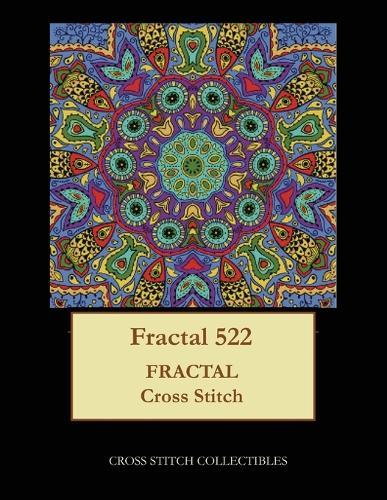 Fractal 522: Fractal cross stitch pattern