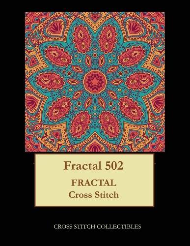 Fractal 502: Fractal cross stitch pattern