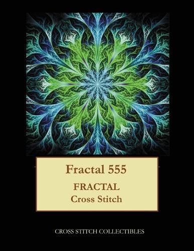 Fractal 555: Fractal cross stitch pattern