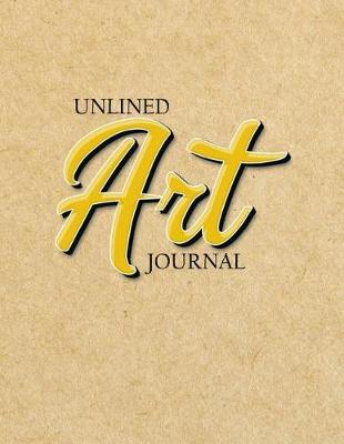 Unlined Art Journal: Blank Doodle Draw Sketch Book