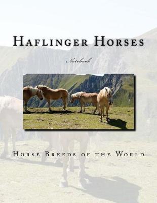 Haflinger Horses Notebook: Notebook with 150 lined pages