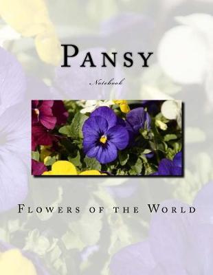 Pansy Notebook: Notebook with 150 lined pages