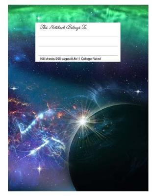 Classic Composition Book, 8.5.X 11, College Ruled, Magical Earth