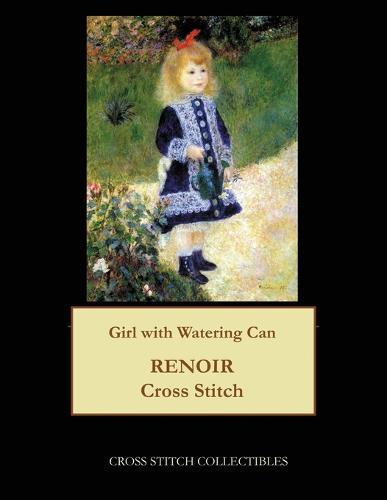Girl with Watering Can: Renoir cross stitch pattern