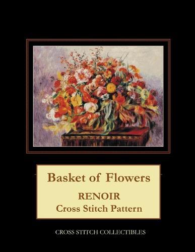 Basket of Flowers: Renoir cross stitch pattern