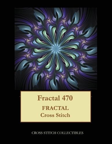 Fractal 470: Fractal cross stitch pattern