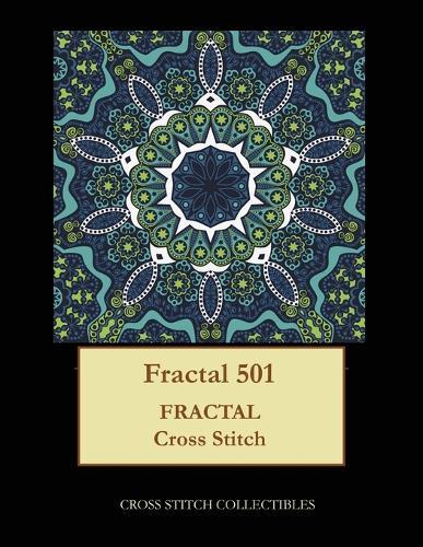 Fractal 501: Fractal cross stitch pattern