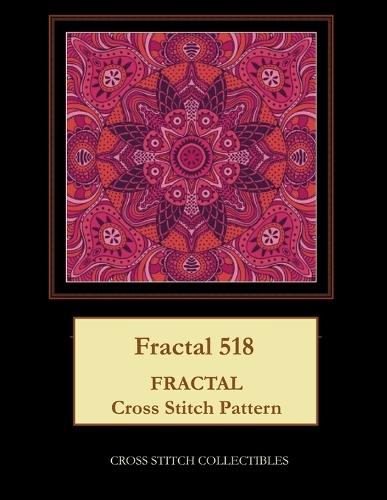 Fractal 518: Fractal cross stitch pattern