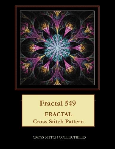 Fractal 549: Fractal cross stitch pattern