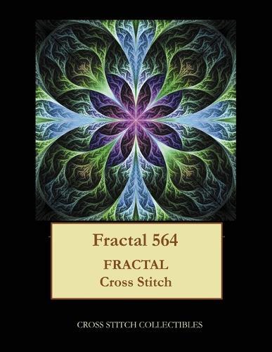 Fractal 564: Fractal cross stitch pattern