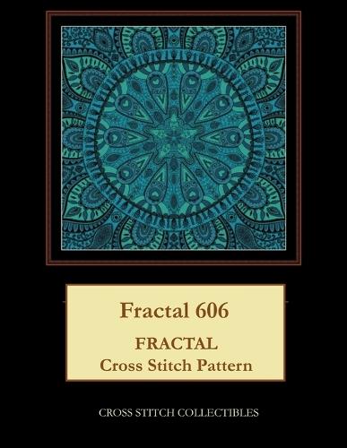 Fractal 606: Fractal cross stitch pattern