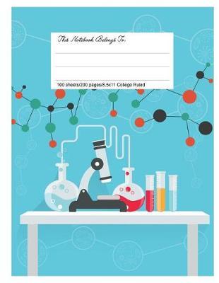 Graph Paper Workbook, 5x5 Graph Ruled Paper, 8.5.X 11, Science Testtubes