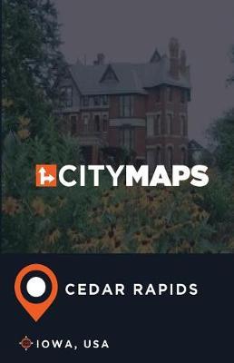 City Maps Cedar Rapids Iowa, USA