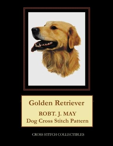 Golden Retriever: Robt. J. May dog cross stitch pattern