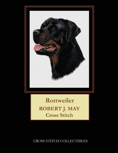 Rottweiler: Robt. J. May dog cross stitch pattern