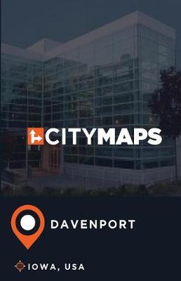City Maps Davenport Iowa, USA