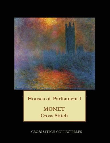 Houses of Parliament I: Monet cross stitch pattern
