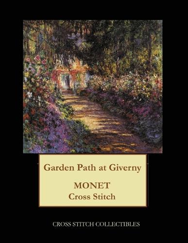 Garden Pathway at Giverny: Monet cross stitch pattern