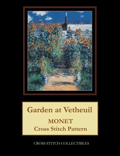 Garden at Vetheuil: Monet cross stitch pattern