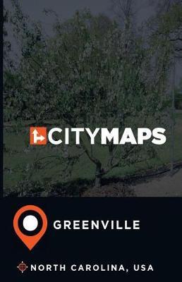 City Maps Greenville North Carolina, USA