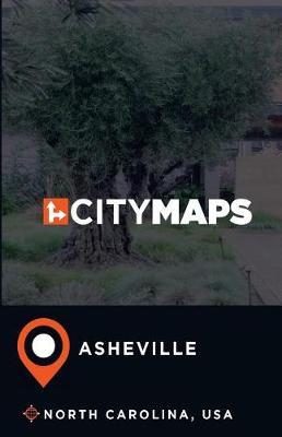 City Maps Asheville North Carolina, USA