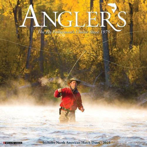 Angler's 2026 12 X 12 Wall Calendar